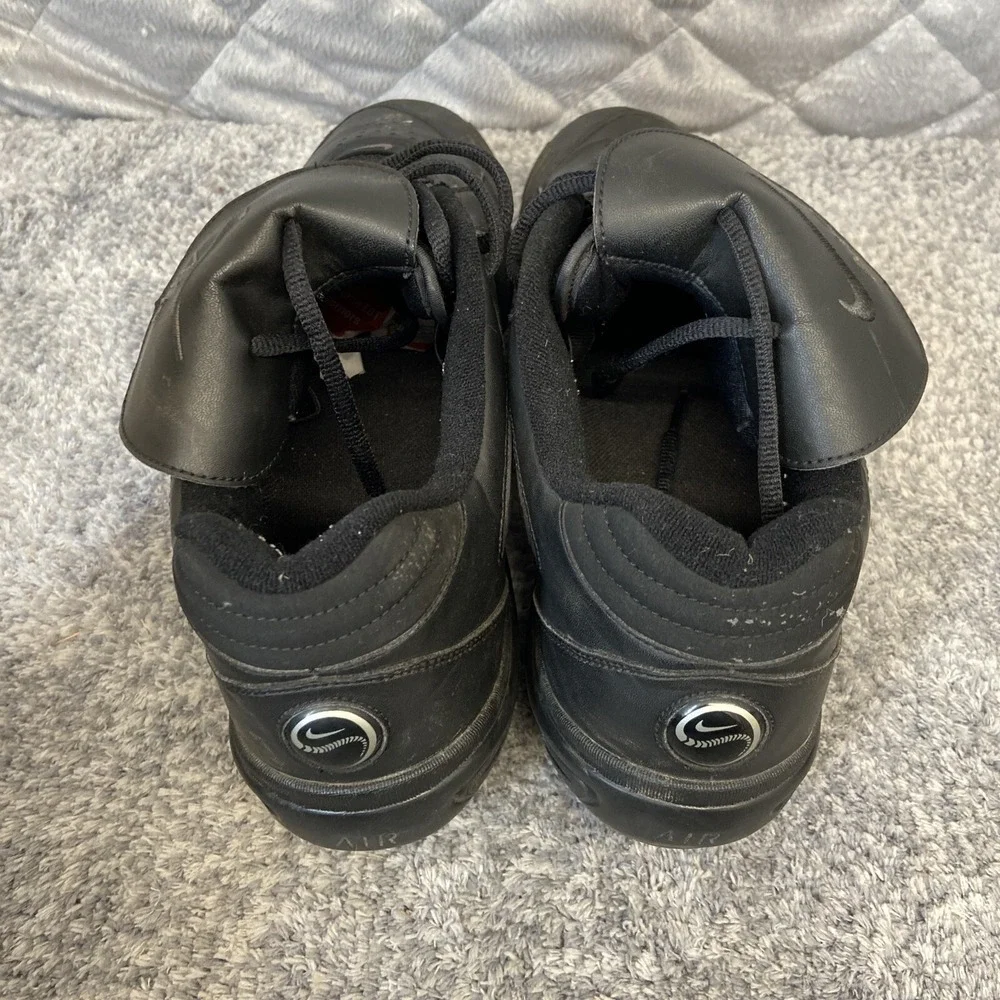 Nike Air Football Cleats Mens Size 13 Shoes Black 311816-001 Baseball